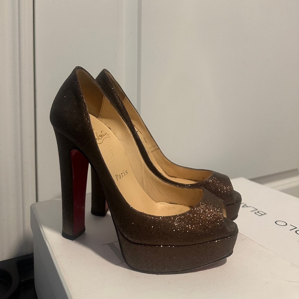 Christian Louboutin platform heels